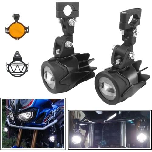 Motorcycle Fog Light Auxiliary Lights For BMW F800GS R1200GS R1250GS/ADV For YAMAHA MT09 For HONDA CRF1000L Safety Driving Lamp