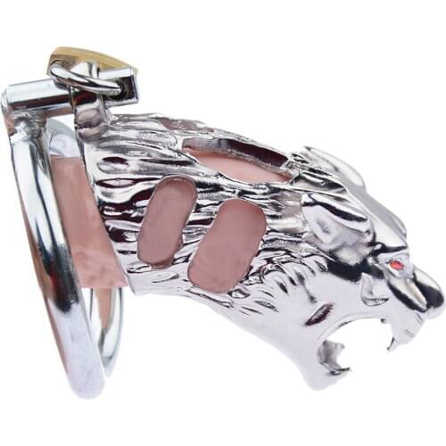 Bird Cage Male Stainless Steel Cock Cage Penis Ring Chastity Device Catheter With Stealth New Lock Adult Sex Toy Penis Stretcher