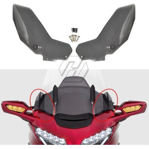Motorcycle Side Windshield Wind Deflector Fairing Case for Honda Goldwing GL1800 Gold Wing GL 1800 2018-2019