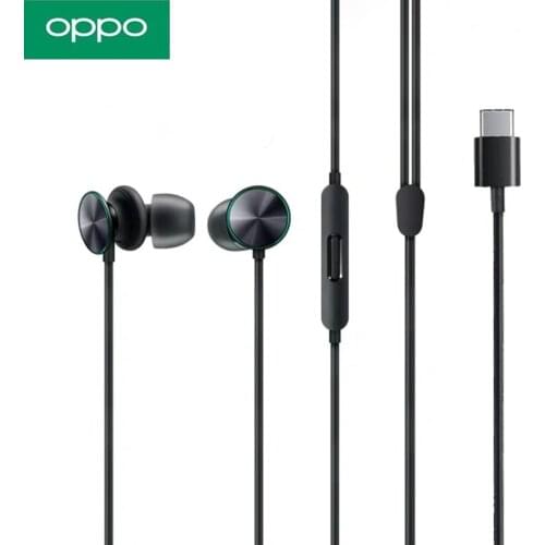 Original genuine OPPO O-Fresh stereo headset 3.5mm interface Type-C interface
