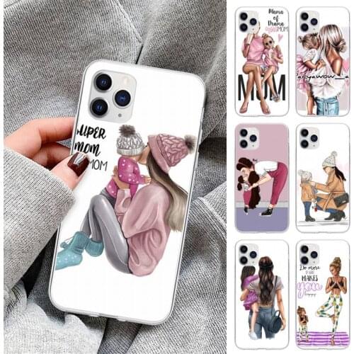 Hair Baby Mom Daughter Girl Son Dad Transparent Phone Case For Xiaomi Redmi K30s Ultra Note 9s 9 Pro Max Mi 10 Lite 11 10T Pro