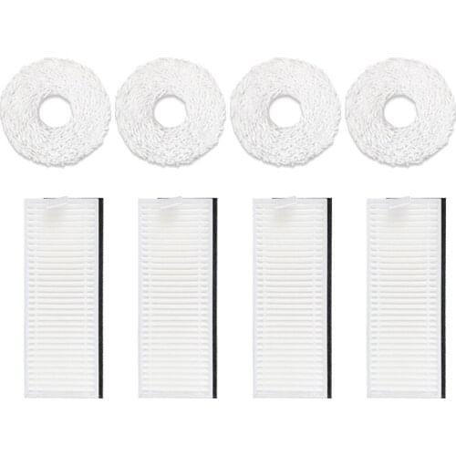 Rags Hepa Filter for ECOVACS Deebot N9+ Robot Vacuum Cleaner Sweeping Mopping Pad Home Household Parts
