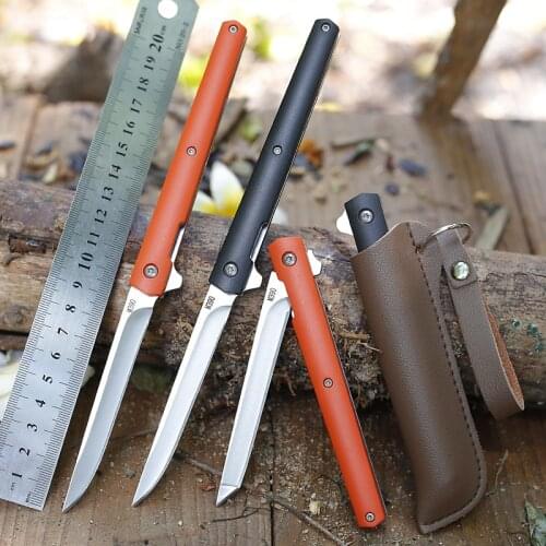 M390 Outdoor Folding knife Tactical quick opening Knives Self Defense Pocket Knife Camping Hunting Tools
