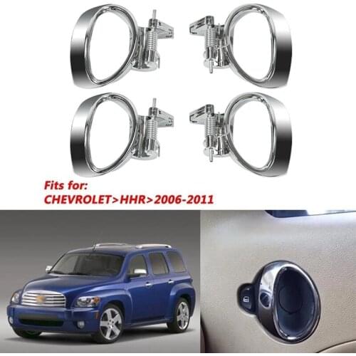 Interior Door Handle Front Rear Driver & Passenger Side Pair for Chevy HHR 2006-2011 19299614 19299613