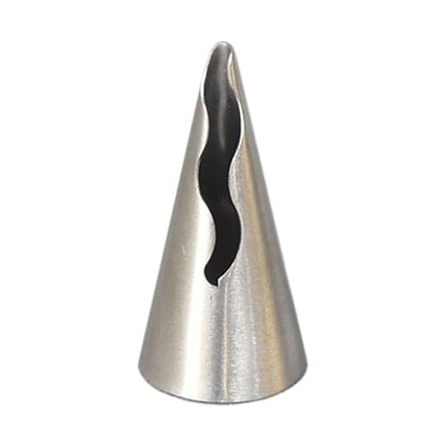 #030 Ruffle Decorating Tip Stainless Steel Seamless Whipping Cream Pastry Tubes Cake Icing Decorations KH042