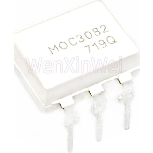 10PCS/LOT MOC3082 DIP6 3082 Optocoupler Lsolator New SIP-6