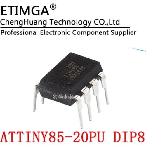 ATTINY85-20PU TINY85 DIP8 8-bit Microcontroller Microcontroller