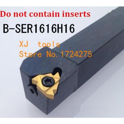 B-SER1616H16/B-SEL1616H16 External Threading Turning Tool,CNC Turning Tool Holder,Lathe Cutting Tool Holder for 16ER/16IR