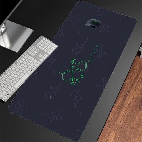 Chemical Symbol Large Gaming Mouse Pad Large Size XXL 900x400x2mm Home Office Desk Pad Laptop Mouse Pad One Piece Wholesale Pad