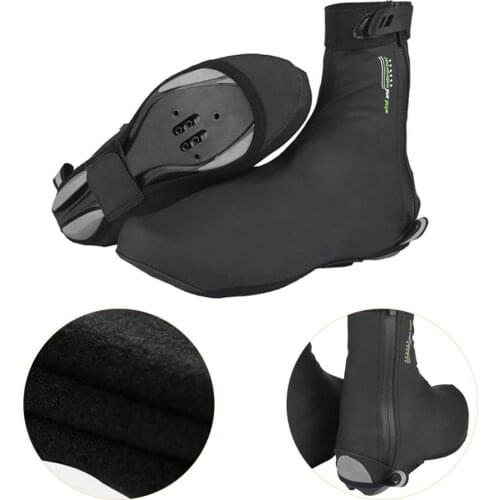 M/L/XL/XXL Cycling Bike Shoe Covers Waterproof Thermal Warm Bicycle Overshoes for Men Women Road Mountain Bike Auto-lock Booties