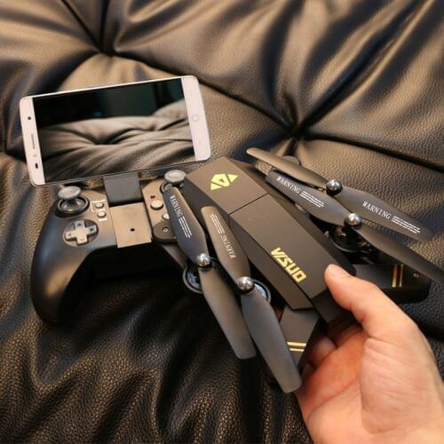 VISUO RC Dron XS809W XS809HW Mini Foldable Selfie Drone with Wifi FPV 0.3MP or 2MP Camera Altitude Hold Quadcopter Vs JJRC H37