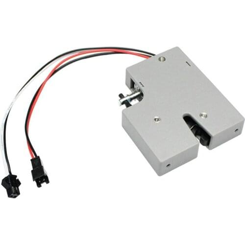 Electronic Cabinet Lock, DC 12V Power Control Door Lock for Cabinet Drawer Cupboard Pantry Locker, 73.5x14.5x61 mm