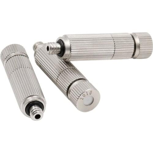 1Pcs High Pressure 3/16" Male Thread Net Filter Fogging Sprayers 0.1~0.5mm Misting Sprayers Garden Cooling Humidify Accessories