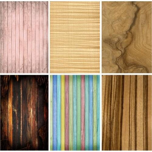 SHENGYONGBAO Wood Board Texture Photography Background Wooden Planks Floor Baby Shower Photo Backdrops Studio Props 210307TZA-05