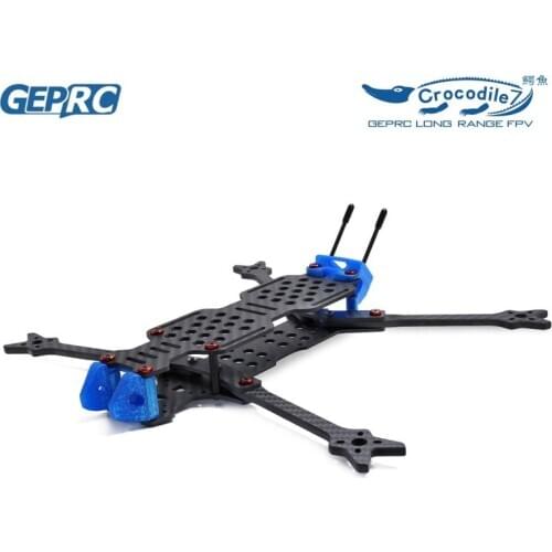 GEPRC GEP-LC7 Crocodile 7 Inch 315mm 3K Big Space Strong Endurance DIY FPV Long Range Drone RC Drone Carbon Fiber Frame