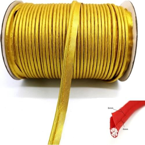 5 Yards Edge Sewing Ribbon Bias Piping Cord Rope For DIY Patchwork Garment Sewing Making And Trimming Home Textile