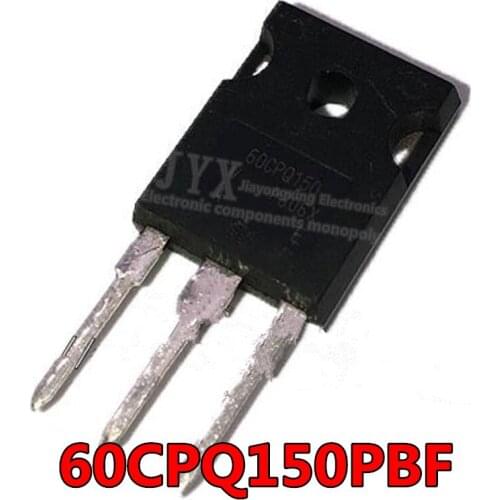 5pcs 60CPQ150 TO-247 60CQP150 60CPQ150PBF TO247 Schottky rectifier diode 150V 60A new original