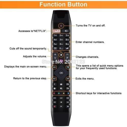 ORIGINAL REMOTE CONTROL FOR HITACHI TV 48HB6W62A 48WHK664 49HB564W62 49HB5W62 49HB64 49HB6W62H 49HK4W64 49HK5W64 49HK5W64A