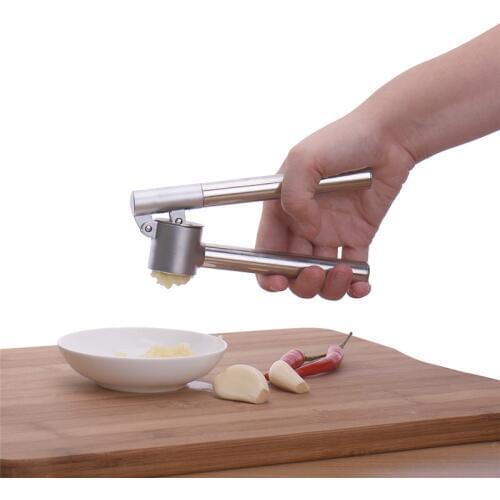 Portable Garlic Press Fashion Presser and Crusher Garlic Mincer Chopper Crusher Slicer Grater Kitchen Accessories
