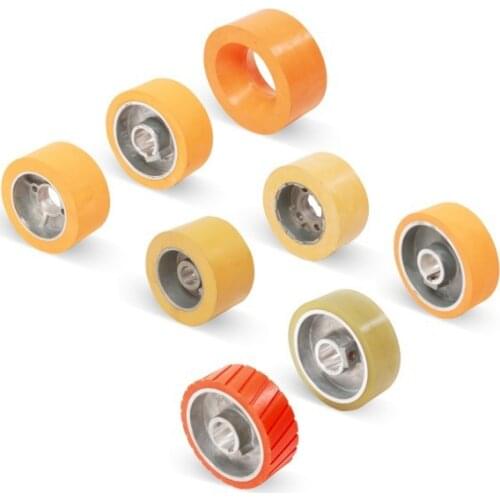 QT113 Four-sided Moulder Accessories Woodworking Machine Spare Parts Rubber Wood Feeding Wheel