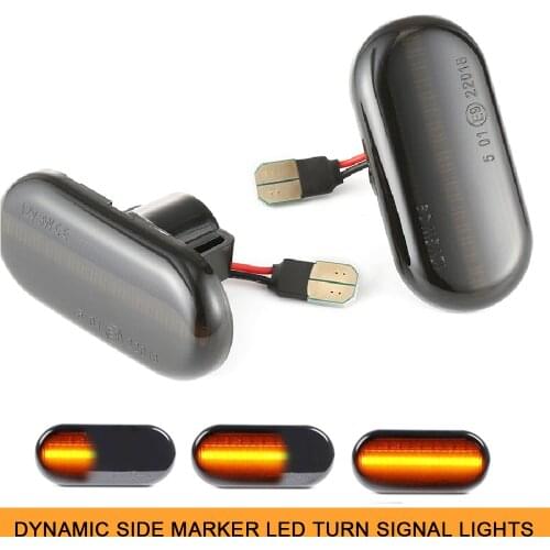 Repeater Dynamic LED Turn Signal Light for Opel Movano Combi J9 Movano Dumptruck H9 Vivaro A Kasten Movano Flatbed Movano Kipper