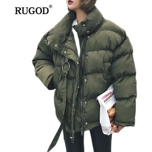 Женские зимние парки RUGOD China At AliExpress