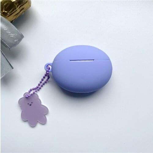 Cute Bear Key ring Silicone Case For Huawei Freebuds 4i Bag Protective Silicone Cover Shockproof Earphone Case For Freebuds 4i
