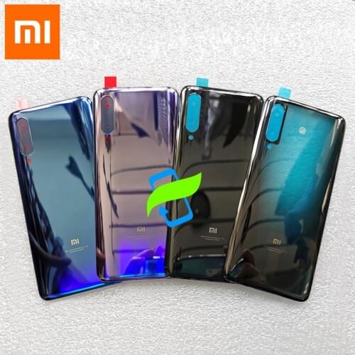 Xiaomi Mi 9 Mi9 Back Battery Cover Back Housing 3D Glass Cover Case For XIAOMI Mi 9 Rear Door Back Cover