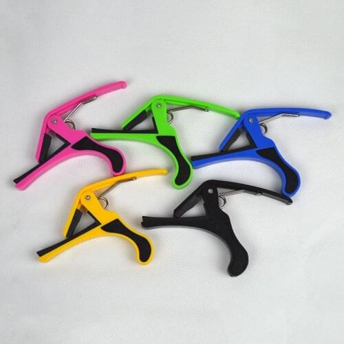 Universal Capo Guitar Accessories Quick Change Clamp Key Acoustic Classic Guitar Capo for Guitar Parts ABS Material
