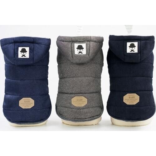 High Quality Pets Dog Clothes Cotton Winter Thicken Jacket Coat Costumes Hoodies Clothes for Small Puppy Dogs Cat Clothing New