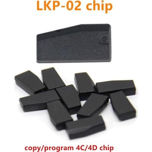 10pcs original Newest LKP02 LKP-02 chip can clone 4C/4D/G chip via Tango&KD-X2 LKP03 LKP-03 copy ID46 chip