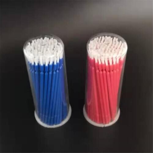 200pcs Dental Lab Long Disposable Micro applicators Brushes dental brush