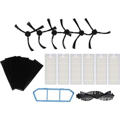Vacuum Cleaner accessories Replacement Kit for ILIFE A4s Main brush filter side brushes