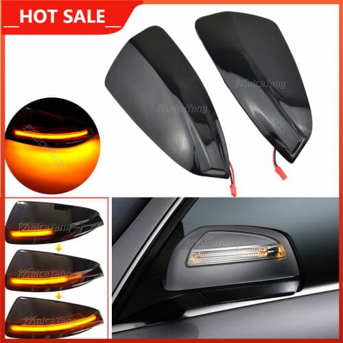 Car Left+Right LED Rearview Mirror Turn Signal Light for Mercedes-Benz Viano VITO W639 W204 S204 A2048200721 A2048200821