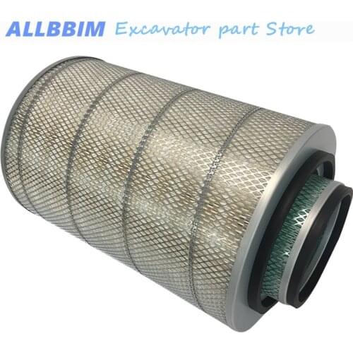 For Komatsu Excavator accessories Air Filter Air Filter Element E PC300-6 380-6 300-6 410-5 400-5 340-6 high quality accessories