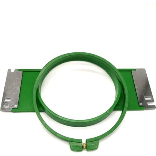 Good Quality Green Tajima tubular hoops size 150mm total length 270mm tajima embroidery hoops for tajima machine