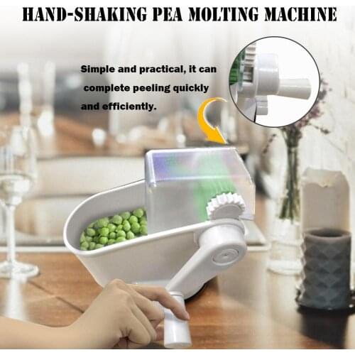 Multi-functional Peeling Pea Hand Rolling Machine Healthy Durable Pea Sheller For Beans Soy Peas Convenient Peeling Of Peas 2021