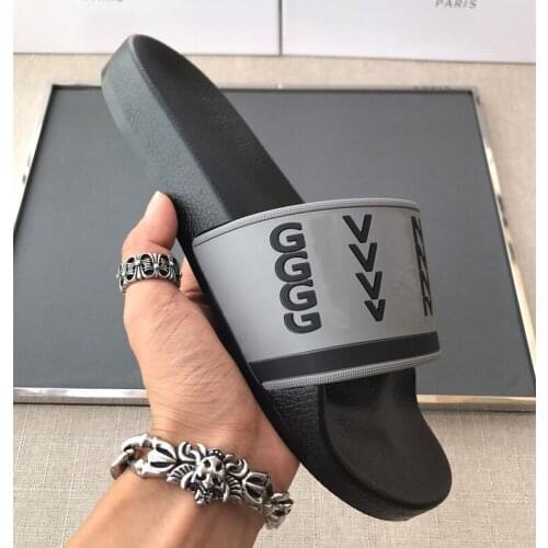 Summer Man Brand Indoor Home Slippers Casual Fashion Slip on Flats Outdoor Best quality sandbeach Slippers Non-slip Flip flops