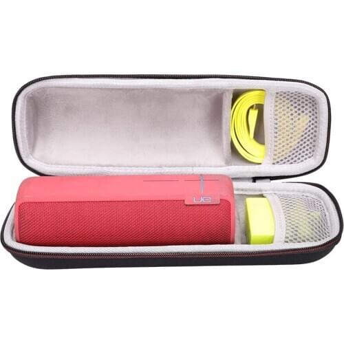 Newest PU+EVA Case for Ultimate Ears UE Boom 2 / UE Boom 1 Wireless Bluetooth Portable Speaker. Fits USB Cable and Wall Charger