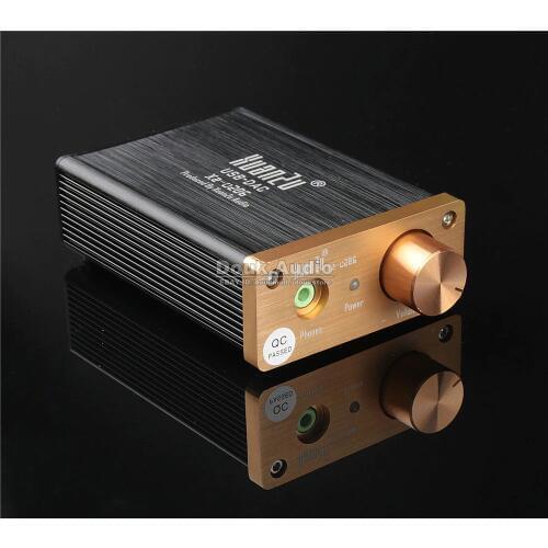 Music hall Latest Mini Hi-Fi WM8740 USB DAC Audio Decoder PC External Sound Card Coaxial Optical Output