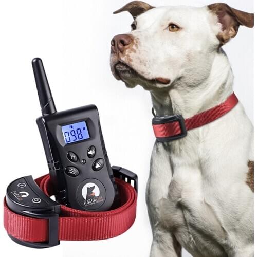 No Shock Dog Training Collar Safe Hundetraining Halsband Sound Vibration Mode Rechargeable and Waterproof Pet Doggy Supplies