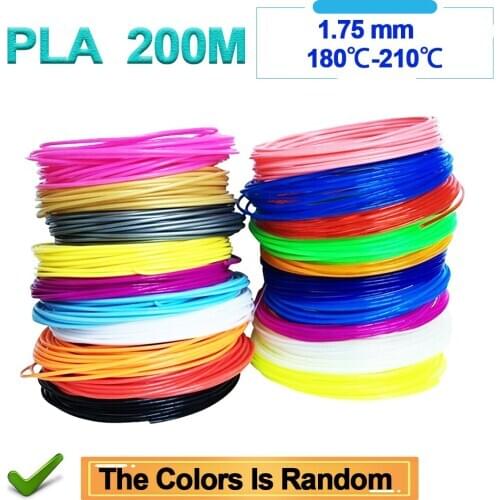 HooMore 3D Pen Special 1.75mm PLA Filament 3D Printing Material 3D Printer Modeling Stereoscopic No Pollution