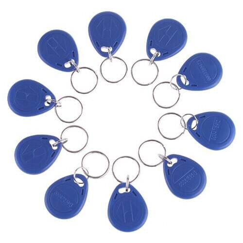 RFID Proximity Keyfobs Ring Access Control Card Rfid Tag ID Identification Door Entry Access Key Keyfob TK4100/EM4100