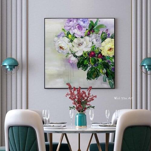 Oil Painting Hand Painted on Canvas Wall Art for Living Room Home Decor Paintings Hotel Room Decor