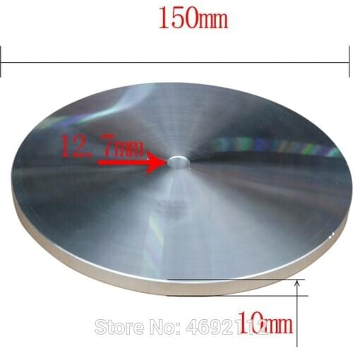 6 inch / 8 inch Aluminum Polishing Disc 150MM/200MM Flat Abrasive Wheel for Gemstone Grinding Machine Gem Faceting Machine