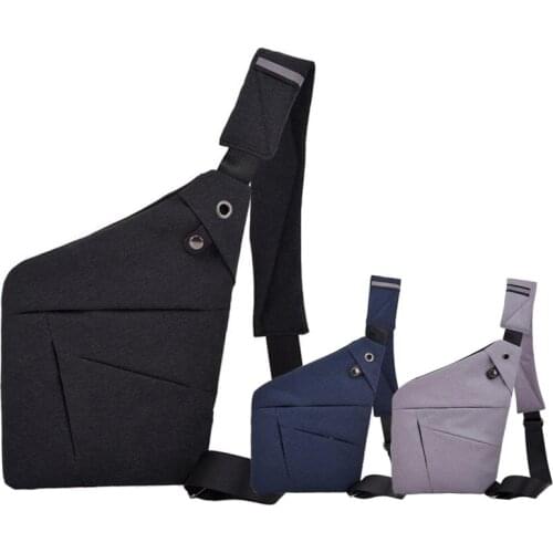 Nindot Sport Bag Men Outdoor Crossbody Bag Anti-theft Shoulder Chest Bag Concealed Gun Carry Case Pistol Holster Pouch
