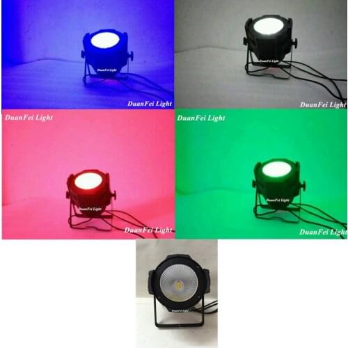 DunFly DuanFei Light Aluminum alloy par light 100W COB RGBW 4in1/RGB 3in1/ Warm White Cold dj light Dmx