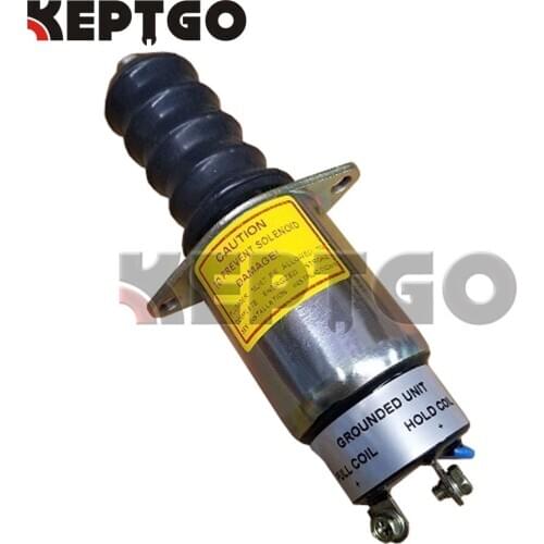1753-12A6G1B2S5 SA-4608-12 12V 2 Terminals Stop Solenoid For Woodward