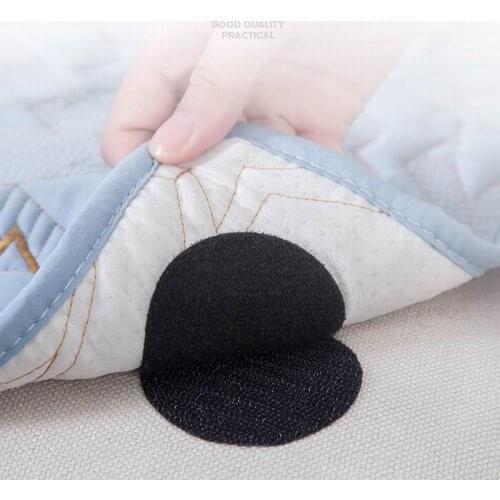 5PCS Sheet Sofa Cushion Retainer Anti-slip Quilt Anti-run Universal Magic Patch Self-Adhesive Power Strip Holder Fixer