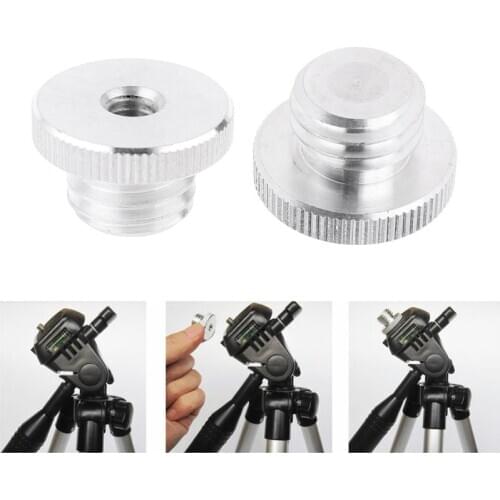 1pc 1/4'' to 5/8" Adpater for 5/8" Thread laser Level & Rangefinder 1/4" Tripod Stand Connector Accessories
